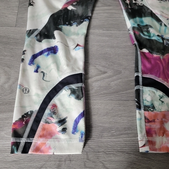 Lululemon Run Inspired Crop II Leggings 4 Pigment Wave Full On Luxtreme Athletic - Picture 8 of 11